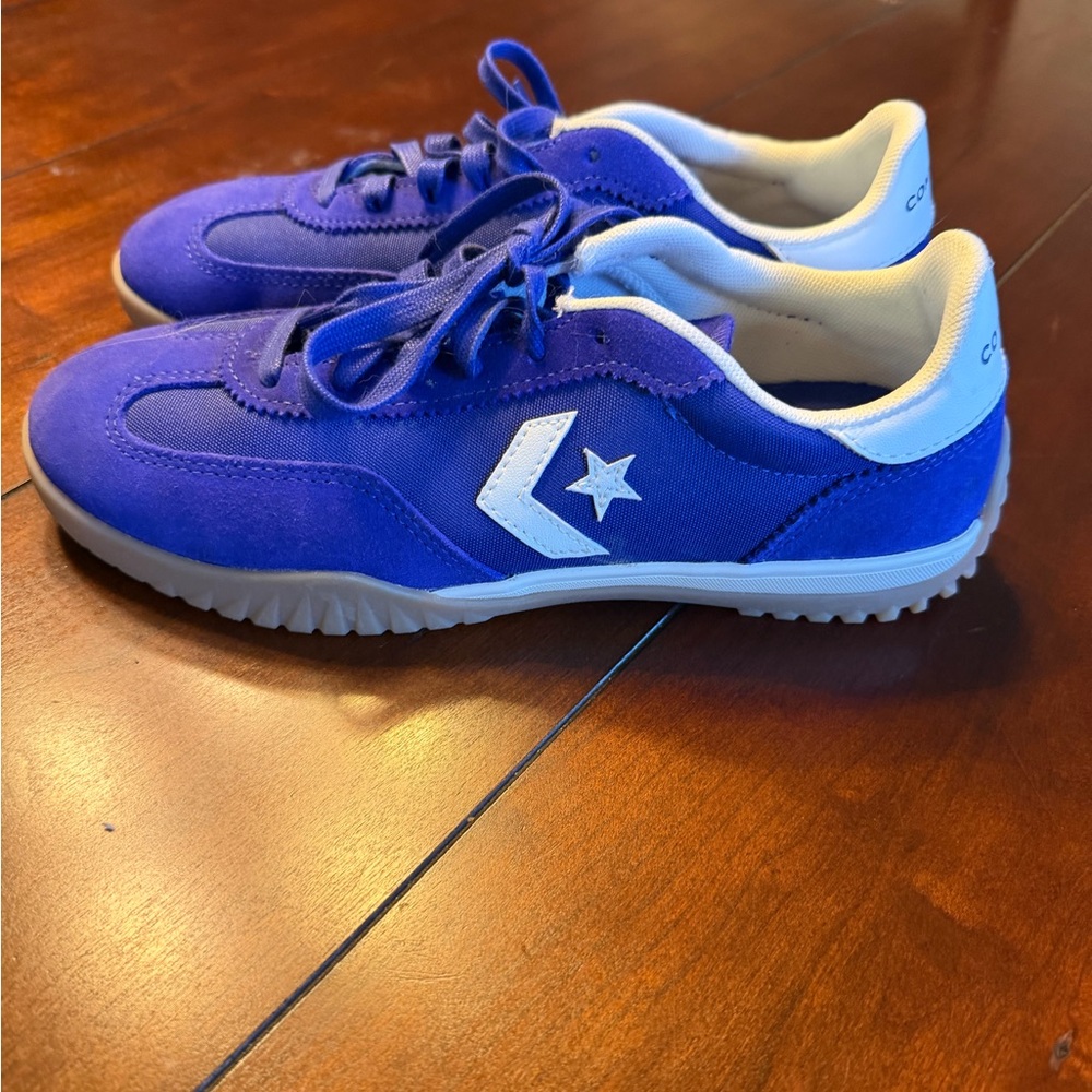 Converse Purple/Bluish and White Star Sneakers